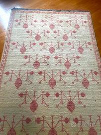 Tappeto dell’Asia Centrale in lana (140x220)