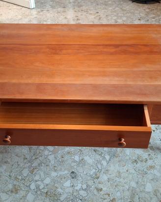 Tavolo basso RIVA con 3 cassetti