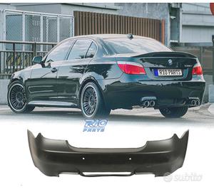 PARAURTI POSTERIORE BMW E60 07-10 LOOK M5 PDC