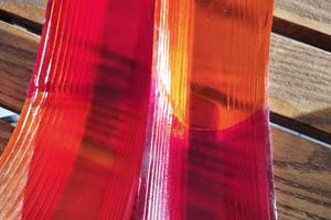 Plastiche fanali posteriori Fiat 2300 Coupe'