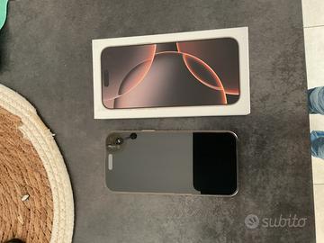 Iphone 16 pro max desert titanium 256 gb