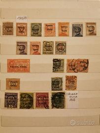 Venezia Giulia francobolli