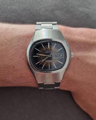 Raro Orologio Vintage Veglia Automatic Future
