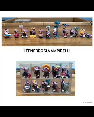 I TENEBROSI VAMPIRELLI Kinder serie lotto