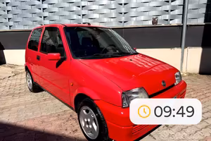 Fiat 500 Sporting da collezione rossa