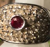 Anello con Cristalli - Made in Italy -