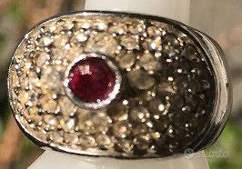 Anello con Cristalli - Made in Italy -