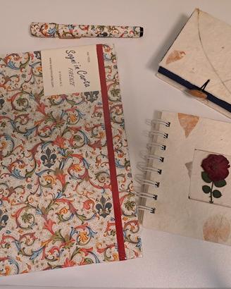 Completo carta-penna-saponette