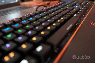 Tastiera Gaming Meccanica Ottica LED Pyramidea