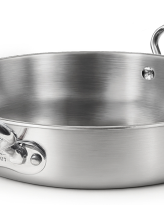 Agnelli tegame aluinox 3ply satinato 2 maniglie