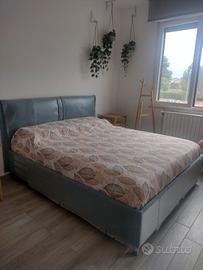 struttura letto matrimoniale con cassettone (no ma