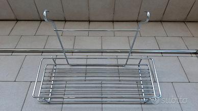 Barra cucina porta utensili portarotoli