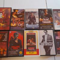 Collezione VHS Silvester Stallone e Dolph Lundgren