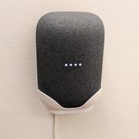 Google nest audio + supporto parete