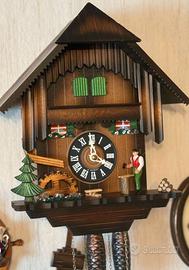 Orologio a cucù serie Foresta Nera originale