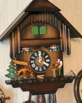 Orologio a cucù serie Foresta Nera originale