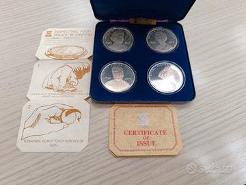 Confanetto Monete Argento Queen's silver Jubilee