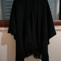 mantella poncho nero donna  OVS