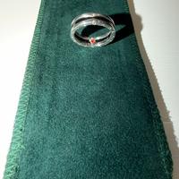 Anello bvulgari B01 the Save Children silver ceram