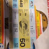 biglietti Spagna 1982