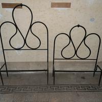 Letti singoli in ferro battuto