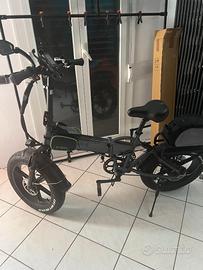 E-Bike SameBike xwlx09 Silver Arrow