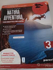 "Natura avventura " libro di scienze per la 3 medi
