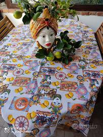Tovaglia da Tavola stile sicilia siciliano 150x270