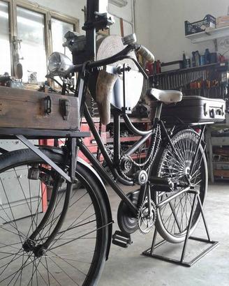 bicicletta da arrotino d'epoca