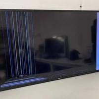 SAMSUNG 75” schermo rotto