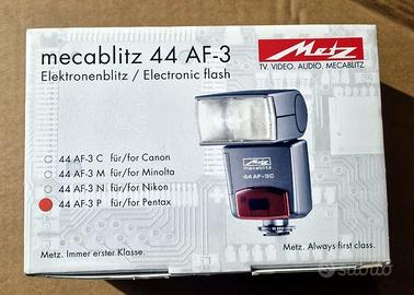 Flash Metz 44 AF per Pentax