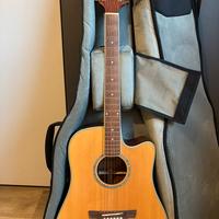 Chitarra acustica CRAFTER DE8/N con custodia