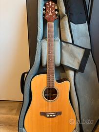 Chitarra acustica CRAFTER DE8/N con custodia