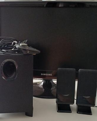 multimedia speaker più schermo per PC