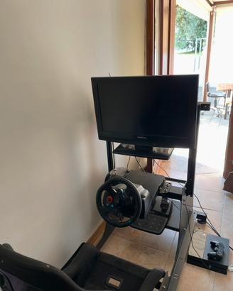 Simulatore di guida con set conpleto