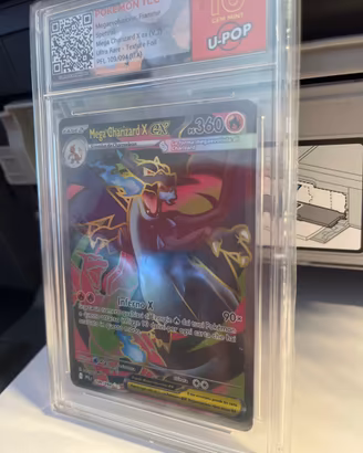 Pokemon Mega Charizard X ex U-POP 10 GEM MINT