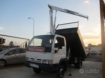 Nissan cabstar ribaltabile + gru bonfiglioli