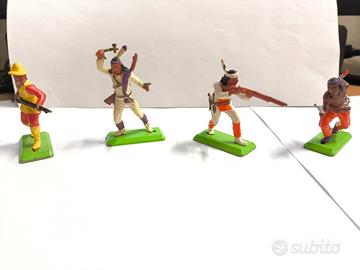 4 Soldatini Britains LTD 1971-Indiani Apache 1/32