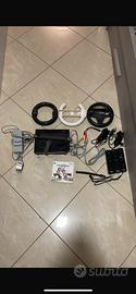 nintendo wii nera + mario kart wii + accessori