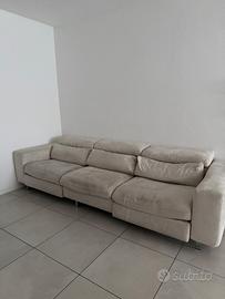 divano con relax poltrone sofá