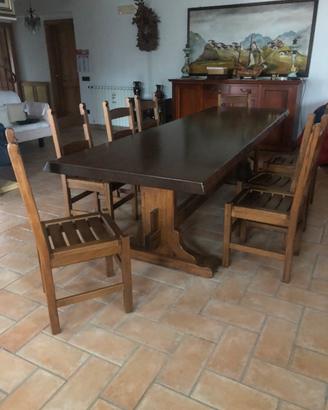 Tavolo in palissandro tailandese