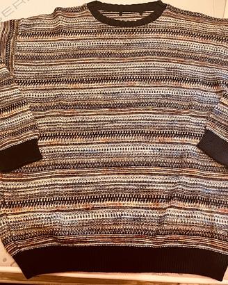 Maglione in cotone muticolor