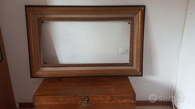 cornice dorata grande vintage