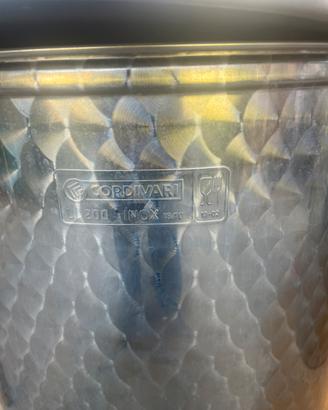 Botte acciaio inox 200 litri