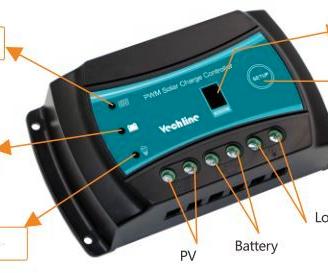 Regolatore Pannello Solare Vechline Pwm 10a 12/24v