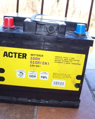 Batteria auto 12v 55ah 510a