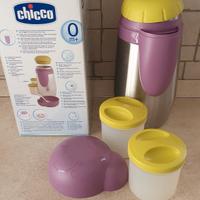 porta biberon e vivande termico, thermos chicco