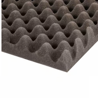 Fonoassorbente bugnato grigio 50 mm Foglio 2x1m