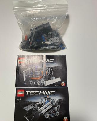Lego technic 42032 2in1 caricatore cingolato
