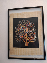 Quadro con Papiro 43x33. cornice 52x37 omaggio